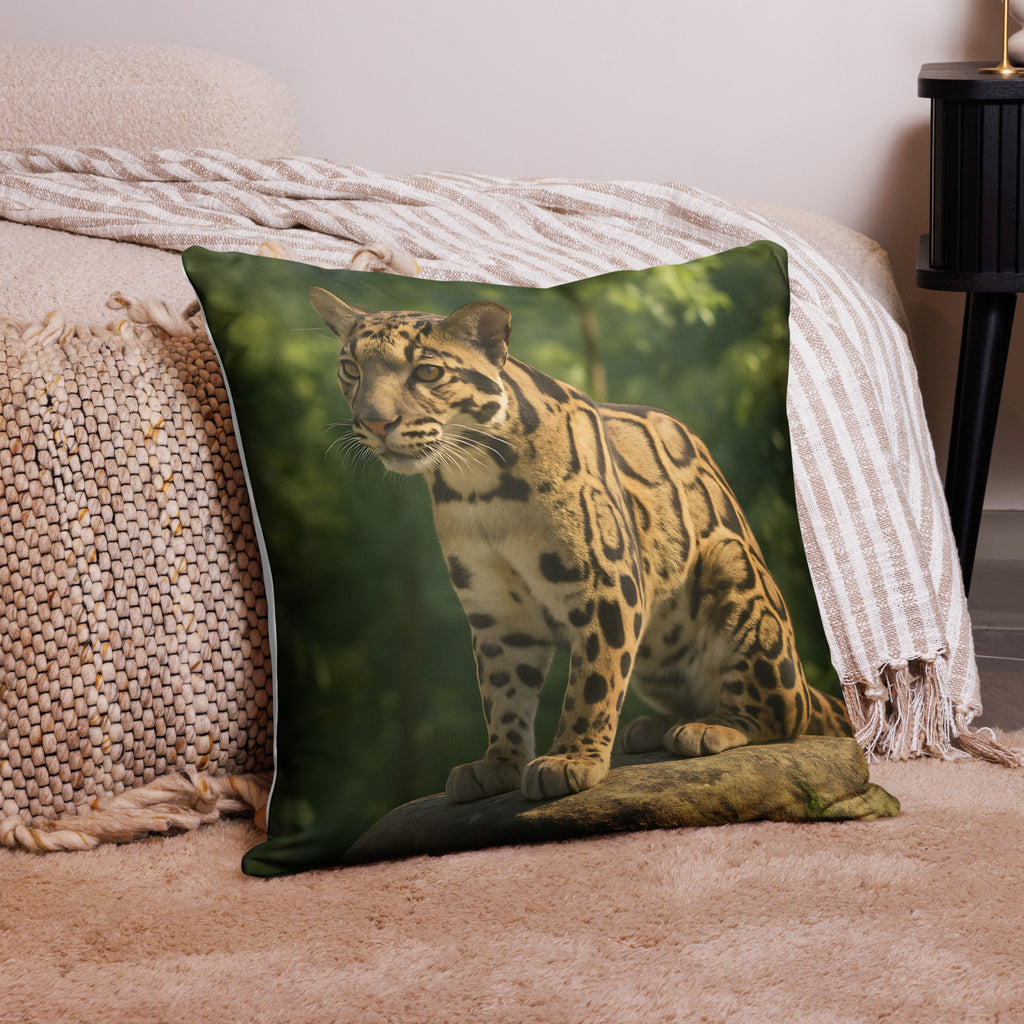 Dekorativer Kissenbezug in Nebelfarben für modernes Wohnen