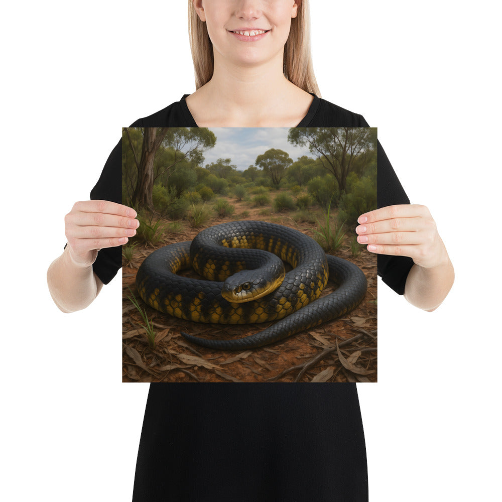 Hochauflösender Druck eines hybriden Tiger-Otters auf 10,3 mil starkem Papier mit 104 % ISO-Helligkeit