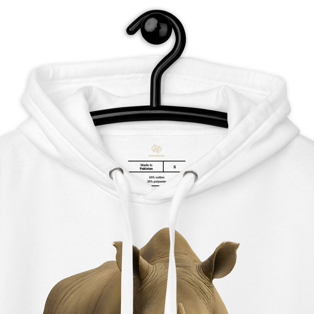 Hochauflösendes Produktbild des Nashorn Hoodies für Onlineshop