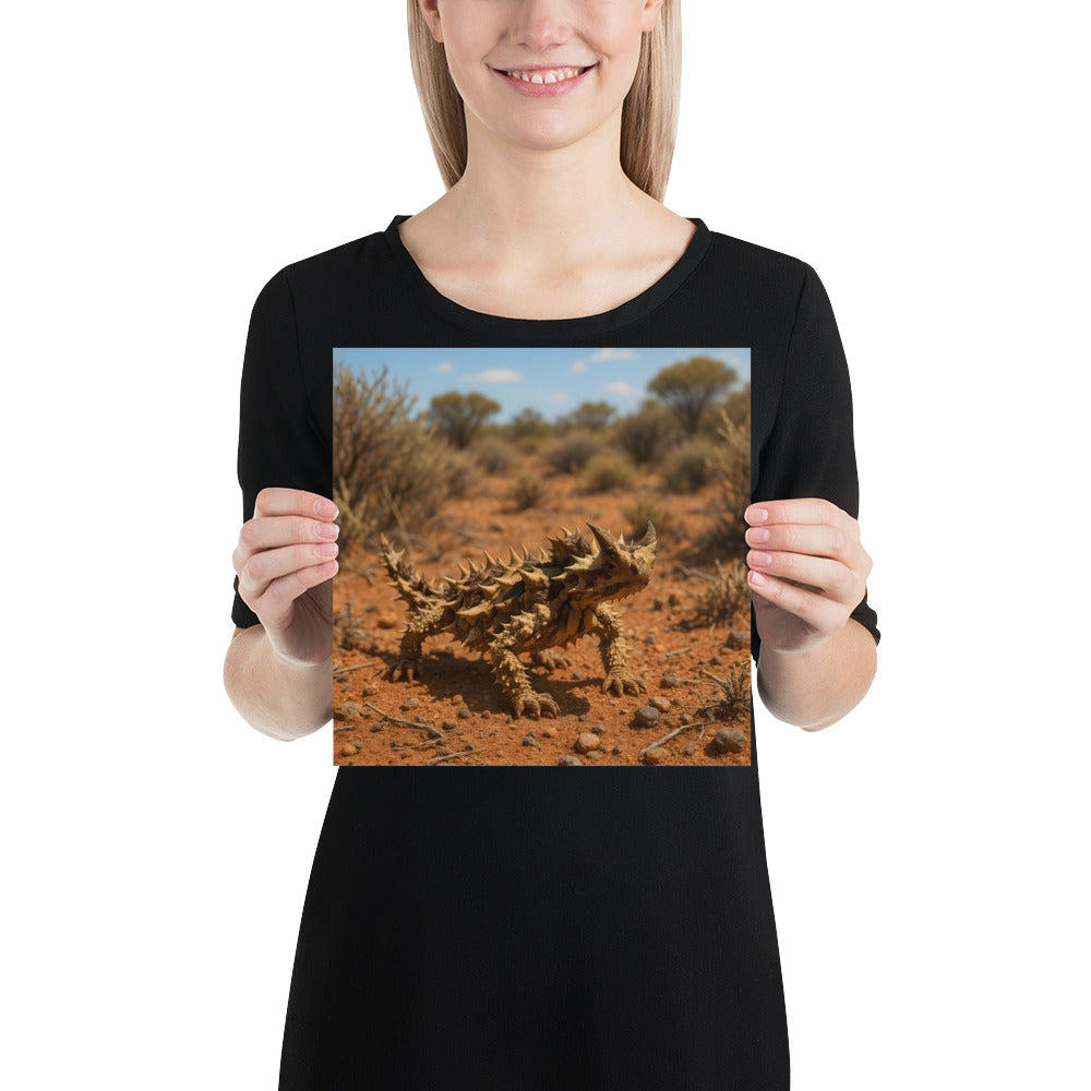 Hochwertiger Dornteufel-Kunstdruck auf Premium-Papier