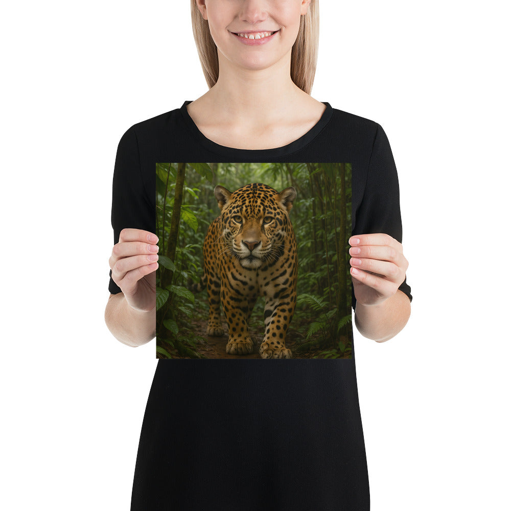 „Hochwertiger Jaguar-Fine-Art-Print für Wanddekoration“
