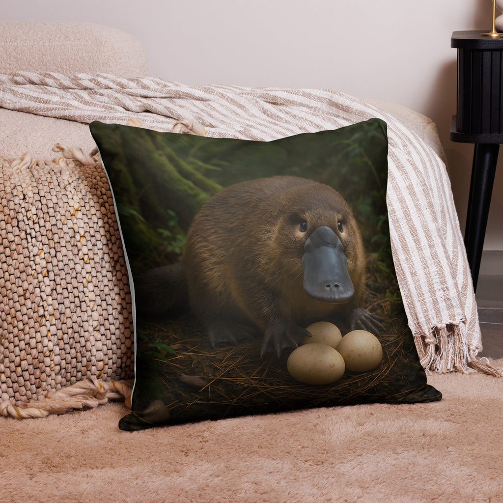 Hochwertiger waschbarer Kissenbezug mit Tiermotiv