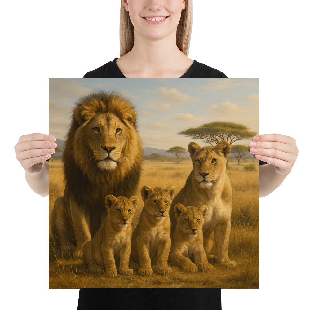 Hochwertiges Posterpapier aus Japan – matte Oberfläche mit 189 g/m²