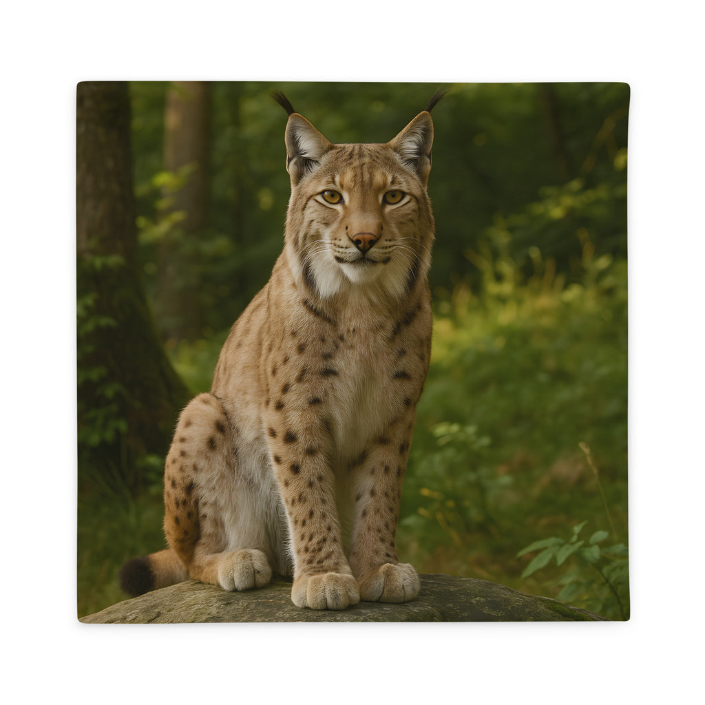Luchs-Kissenbezug aus Polyester in hoher Qualität