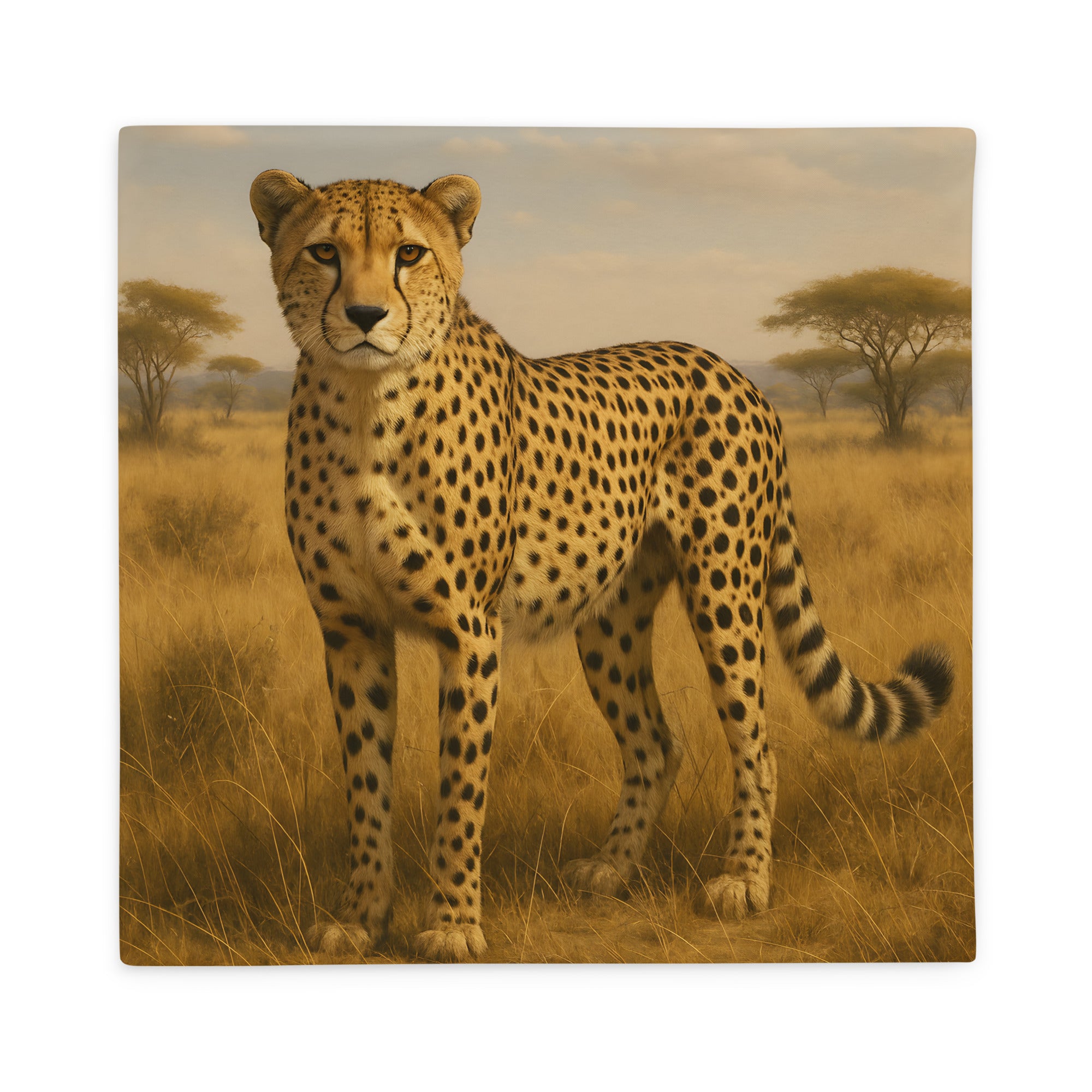 Maschinenwaschbarer Kissenbezug mit Wildtiermotiv