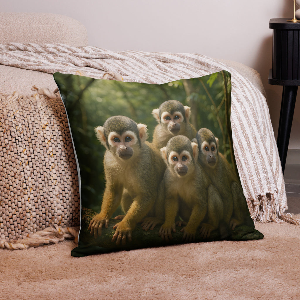 Maschinenwaschbarer Kissenbezug mit verdecktem Reißverschluss