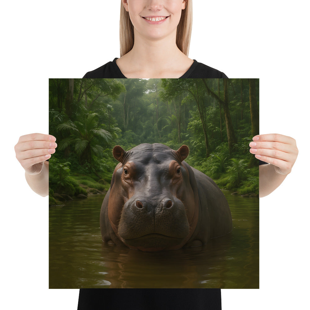 Nahaufnahme des hochwertigen Posterpapieres aus Japan