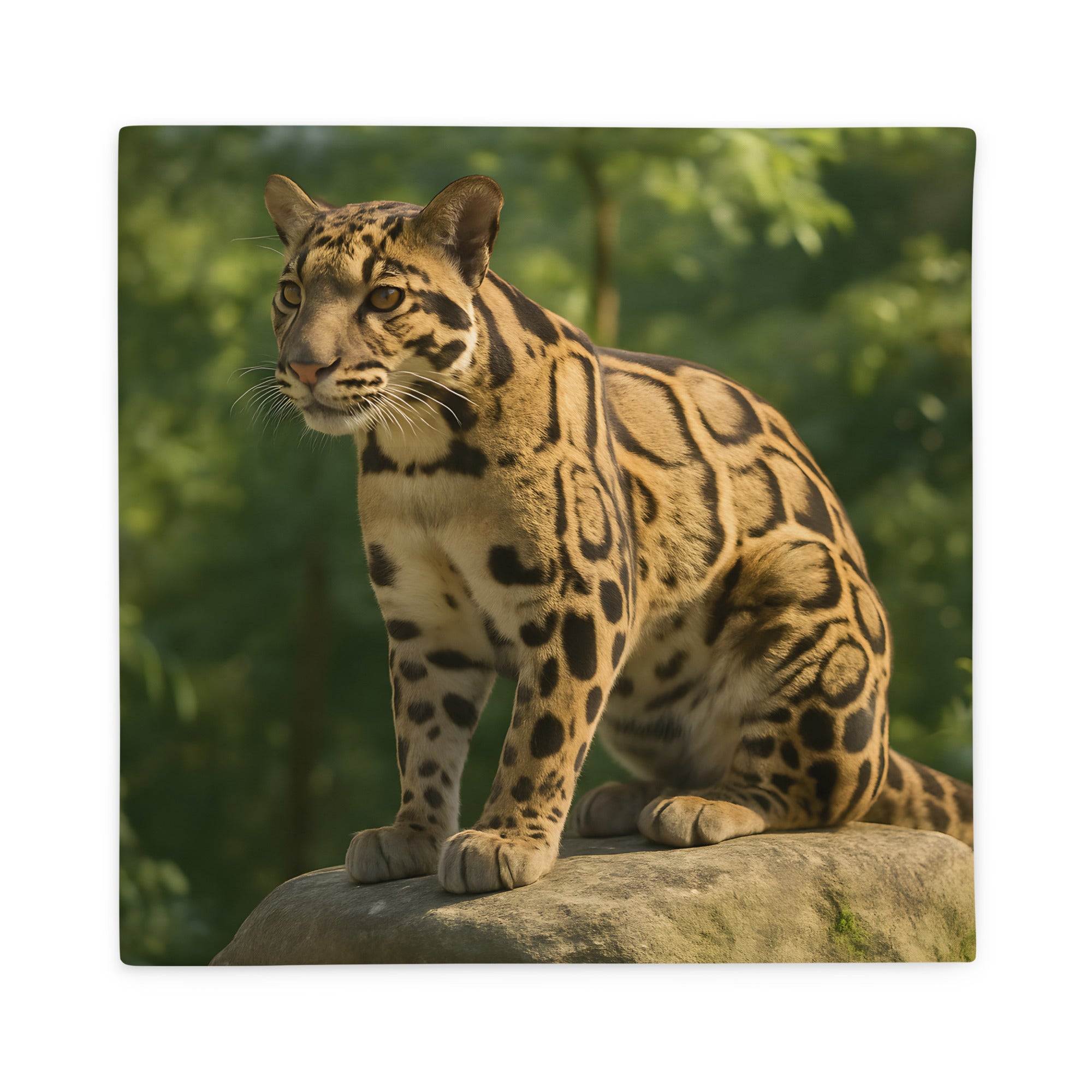 Nebel-Pader Kissenbezug aus 100 % Polyester in Premiumqualität