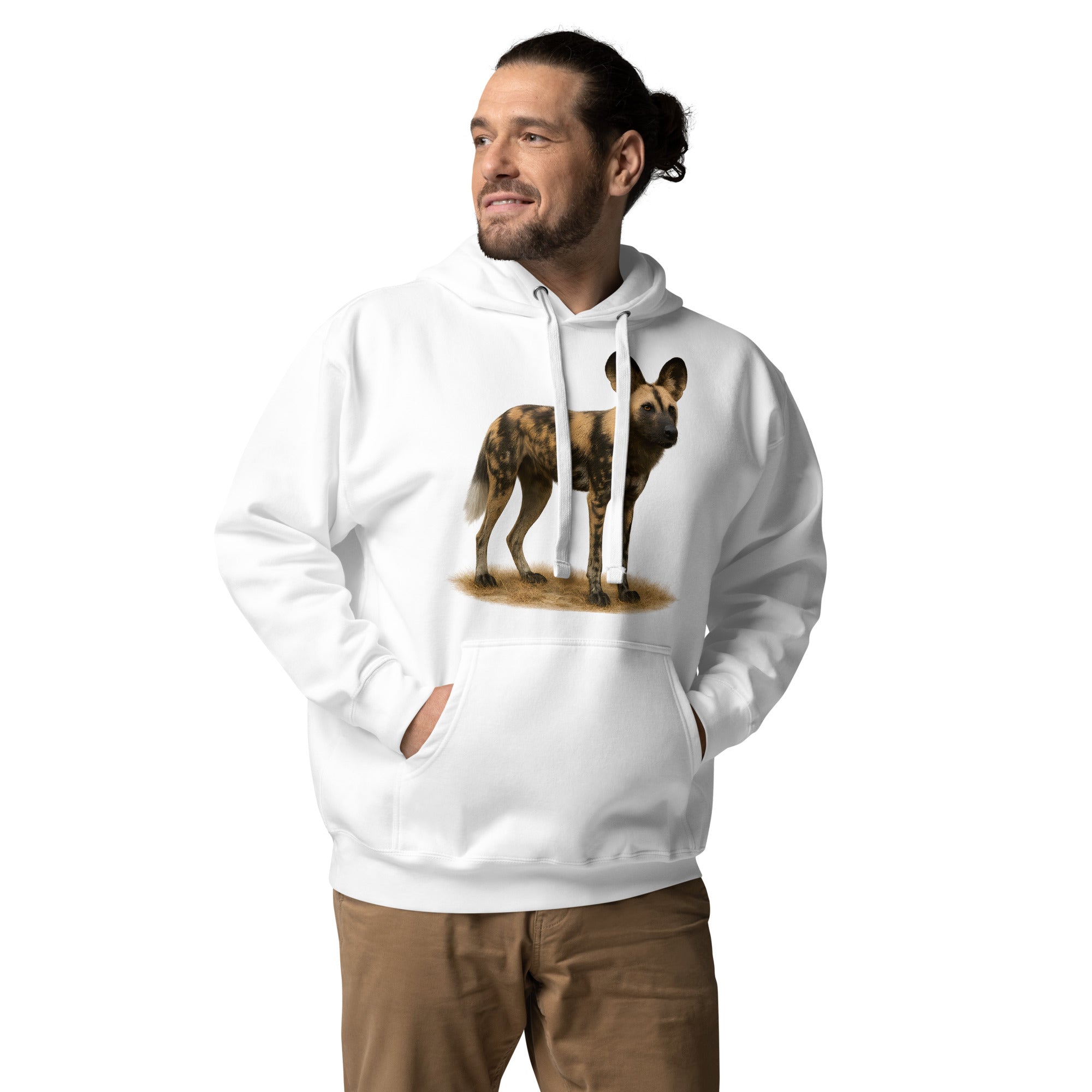 „Premium Hoodie mit Tiermotiv“