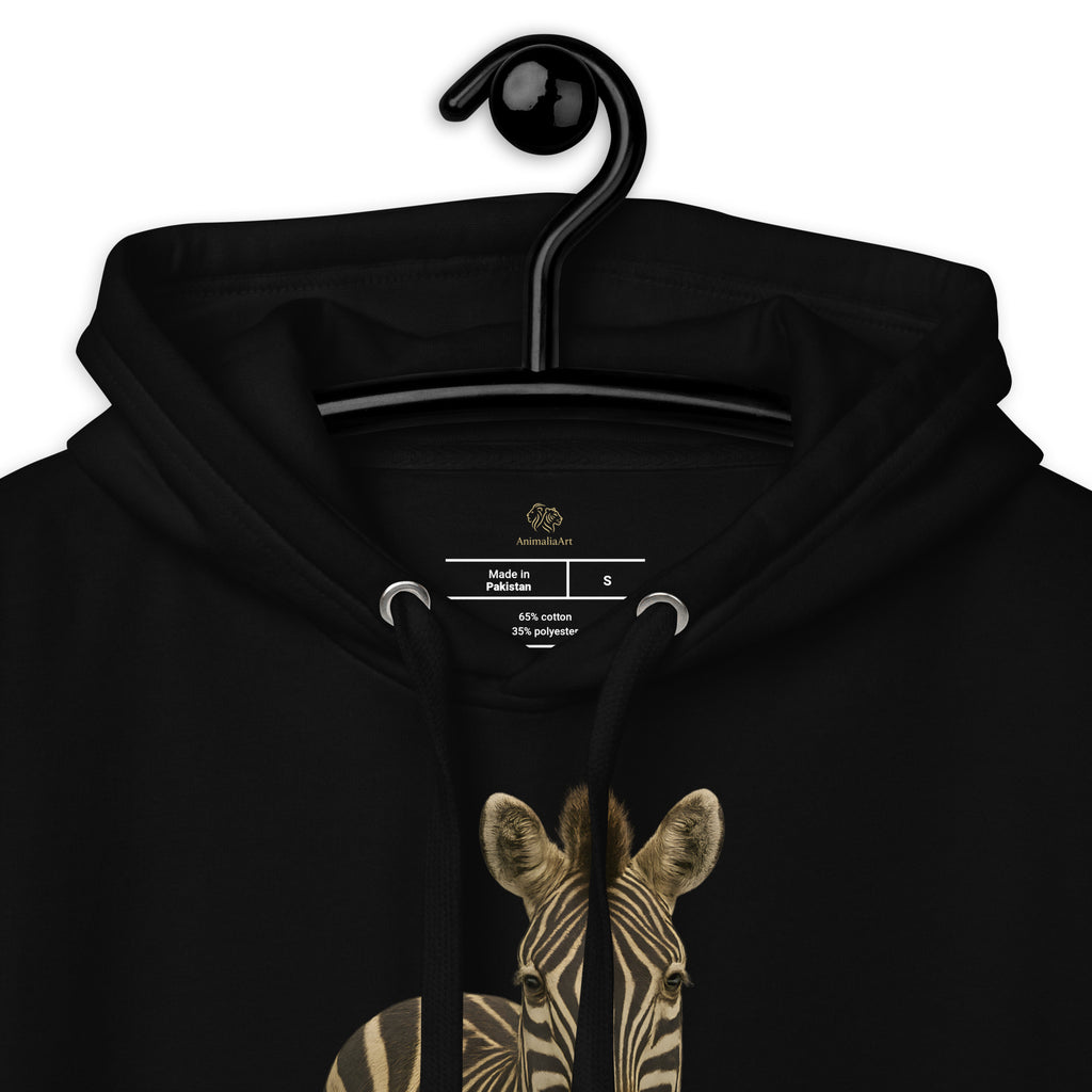 Zebra Hoodie Kapuzenfutter – Innenansicht
